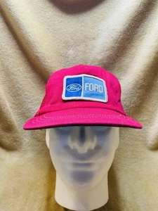 De colección Ford Logo Snapback Camionero Granjero Sombrero Espuma Malla Parche Tractores Camiones - Imagen 1 de 10