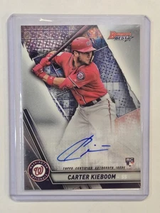 2019 Bowman’s Best Carter Kieboom Auto Rookie B19-CK Rc - Picture 1 of 2
