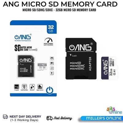 Brand New 32GB Micro SD Card Class 10 SDHC SDXC Memory Card for Phone & Camera - Image 1 of 2