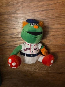 Boston Red Sox Mascot 9" Wally the Green Monster Plush Toy MLB Baseball - Picture 1 of 4