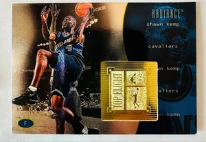 Shawn Kemp 1998-99 Upper Deck SPX Finite Radiance Top Flight Trading Card  /1130 - Picture 1 of 2