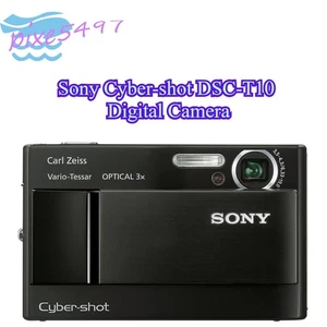 Cámara digital Sony Cyber-shot DSC-T10 7,2 MP 3x zoom óptico pantalla histograma - Imagen 1 de 7