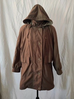 Forecaster of Boston Coat Womens Medium Jacket Button Zip Removable Liner & Hood - Image 1 of 4