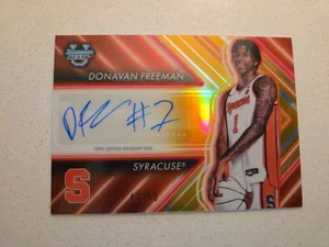 Donavan Freeman 2025 Bowman's Best U Possession Arrow Autografo Oro Siracusa - Foto 1 di 4