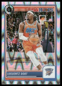2023-24 Hoops Premium Stock #193 Luguentz Dort Seismic Prizm Thunder - Bild 1 von 2