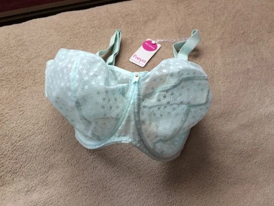 Sujetador Freya 28M (J) Starlight Pure Water Soporte Lateral Balcón Uw Estilo 5202 Nuevo con Etiquetas Foto 1 de 4