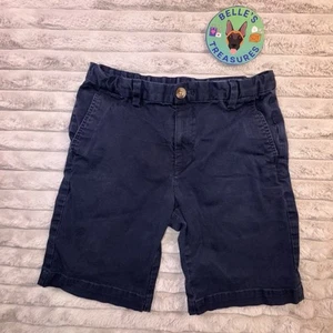 Vineyard Vines Shorts Boys Large 12 Breaker Whale Blue Adjustable Waist Chino - Picture 1 of 8