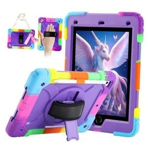 pour iPad 6ème Génération/iPad 5ème Génération/iPad Air 2/iPad Pro 9,7" Violet Arc-en-ciel - Photo 1/8