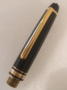 Montblanc Classic 164 Black BP, Gold Trim complete Cap with Twist, for Part Vtg - Picture 1 of 17