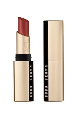 Lápiz labial mate Bobbi Brown Luxe ~ RUBÍ 808 ~ 0,12 oz/3,5 G tamaño completo nuevo en caja Foto 1 de 2