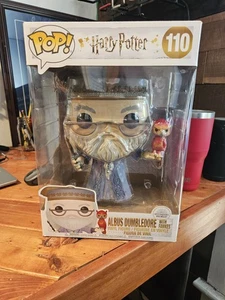 10" Funko POP! Harry Potter - Albus Dumbledore mit Fawkes - #110 Neu im Karton. - Bild 1 von 6