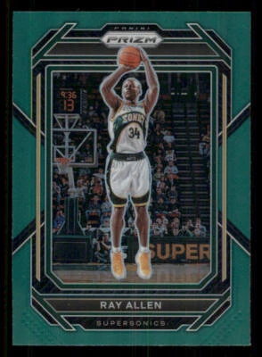 2022-23 Panini Prizm Prizms Green #278 Ray Allen - Image 1 of 2