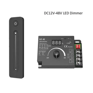 12-48V 480W PWM LED Dimmer 2,4G drahtlose Fernbedienung für einfarbigen Streifen - Bild 1 von 16