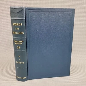 Words and Phrases Permanent Edition 1658 to Present Vol 29 HC - Picture 1 of 16