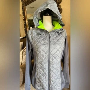 Under Armour Ua womens Coldgear Infrared Storm Full Zip Hoodie size large - Picture 1 of 15