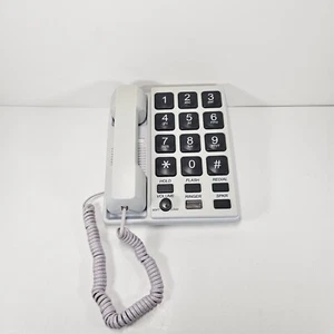 Large Number Corded Phones for Seniors Elderly, Big Button Telephones Loud - Zdjęcie 1 z 5