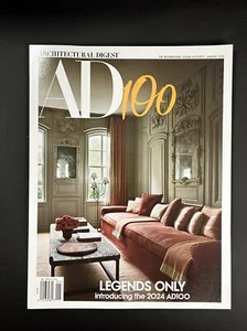 Architectural Digest AD 100 Magazine January 2024 Legends Only - Picture 1 of 1