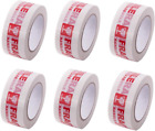 Agutape Agu Warning Fragile Tape-Handle With Care Packing Printing Tape-2 Inch X
