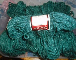 UPDATED! Aunt Lydia's Heavy Rug Yarn 70 Yard Skeins - Rayon/Cotton 11 Colors - Picture 1 of 37