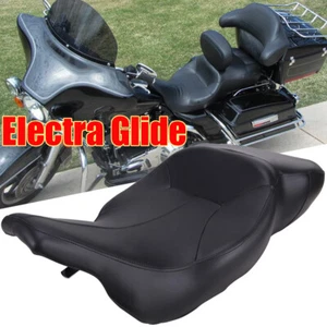 For Harley Electra Glide Ultra Classic 2-Up Driver Rider Passenger Seat 1997-07 - Picture 1 of 12