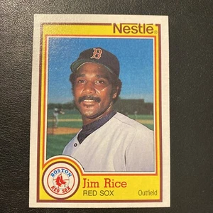 1984 Nestle Topps 5  Jim Rice Red Sox HOF - Picture 1 of 3