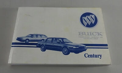 Manuale Dell'Owner / Manuale Buick Century Anno 1993 - Immagine 1 di 2