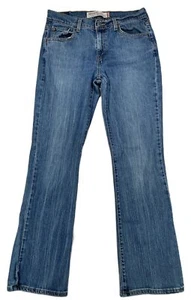Levi's 515 Damen Nouveau Boot Cut High-Rise Denim Jeans Stretch Blau Größe 10M - Bild 1 von 9