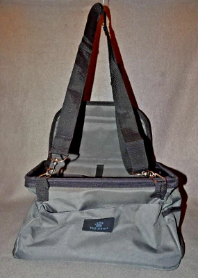 Top Paw Dobrável Portátil Cinto de Segurança para Carro de Cachorro Booster Bolsa Transportadora de Viagem Filhote de Gato - Imagem 1 de 4