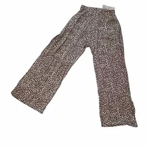 Neu mit Etikett endlose blaue breite Beinhose mit Taschen elastische Taille ""Cloud"" Druck Gr. Small - Bild 1 von 11