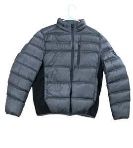 Michael Kors Boys Color Gun Metal Grey Size Large Style Puffer Jacket - Picture 1 of 5