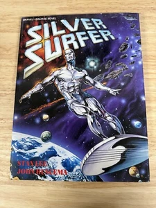 MARVEL COMICS GRAPHIC NOVEL TPB HC THE SILVER SURFER STAN LEE ~ JOHN BUSCEMA - Picture 1 of 14