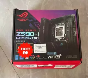 NUEVA Placa Madre ASUS ROG STRIX Z590-I GAMING WIFI 6E LGA1200 DDR4 M.2 Mini-ITX - Imagen 1 de 3