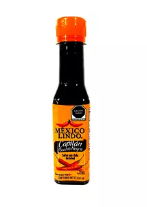 2-Pack Mexico Lindo Salsa Capitán Picante Negra 150ml/5oz - Picture 1 of 3