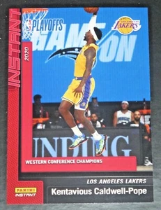 2019-20 PANINI INSTANT Los Angeles LAKERS Champion /340 KENTAVIOUS CALDWELL POPE - Picture 1 of 1