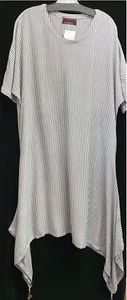 TIENDA HO LD10 DRESS Silver Stripe - Picture 1 of 1