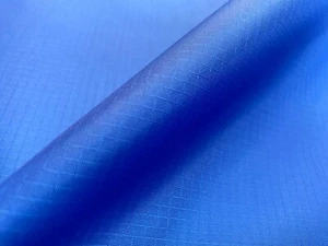 BLUE Ripstop Spinnaker Fabric Kite Marine Material Resistant Cloth 150cm wide - Picture 1 of 2