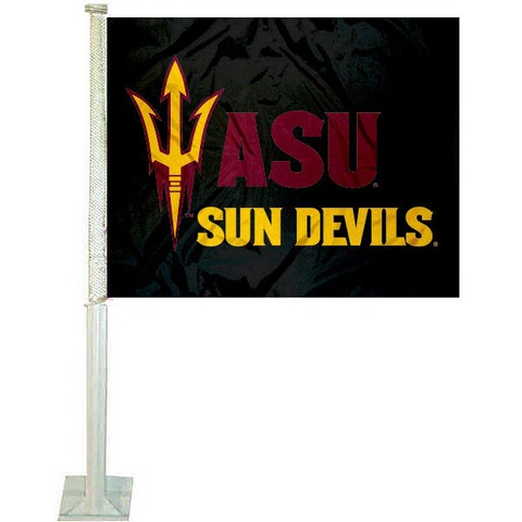 Arizona State Sun Devils Car Auto Window Flag Cover