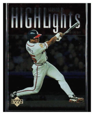 1997 Upper Deck Season Highlights #324 Andruw Jones - Image 1 of 2