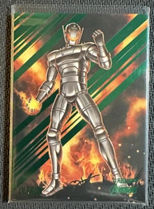 2022 Marvel Fleer Ultra Avengers Green Foil Ultron #80 - Bild 1 von 2