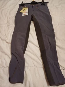 Horze Wildleder-Reithose mit Sitz Alter 11 - 12 Jahre - Bild 1 von 2