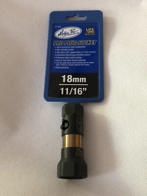 Motion Pro 18mm 11/16" Spark Plug Socket Tool - Image 1 of 4