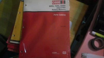 Case 60RS, 72RS, 60MB and 61MB Rotary Mowers Parts Catalog Rac 8-4190 - Image 1 of 3