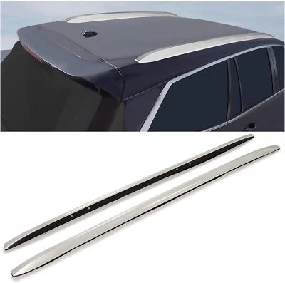 Боковые направляющие для багажника на крышу для Honda Pilot 2016-2022 годов выпуска серебристые стержни оригинальный стиль 2 шт пара - Изображение 1 из 4