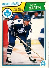 1983 O-Pee-Chee Terry Martin #336 Toronto Maple Leafs