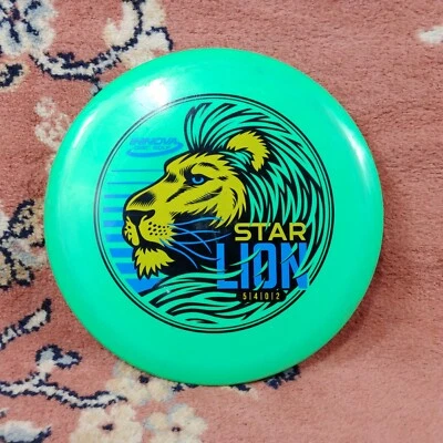 Innova Star Lion INNfuse Mid-Range Disc, Color Green 180G Disc Golf Used Inked - Image 1 of 4