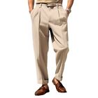 Hot New Comfy Home Outdoor Pants Dress Pants Trousers Wide Leg Business