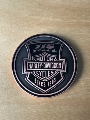 Harley Davidson Challenge Coin 115th Anniversary - Image 1 of 4