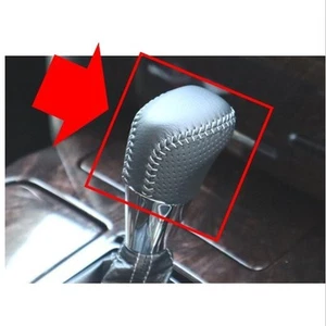 Genuine Parts Toyota Mark X 130 Series G'S Gr Sport Shift Knob Silver Stitch Lim - Picture 1 of 3