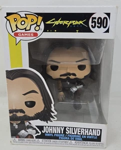 Funko Pop! Games: #590 Cyberpunk 2077 - Johnny Silverhand Vinyl Figur Box DMG - Bild 1 von 6