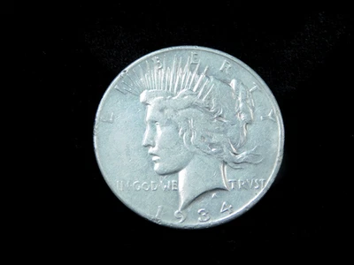 1934-S $1 Silver Peace Dollar - Image 1 of 4